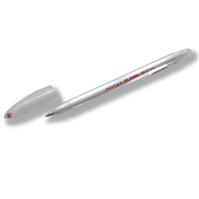 Ручка шариковая красная, 0.5 мм, полупрозр. корпус, PENSAN Global-21 Ручка шариковая красная, 0.5 мм, полупрозр. корпус, PENSAN Global-21