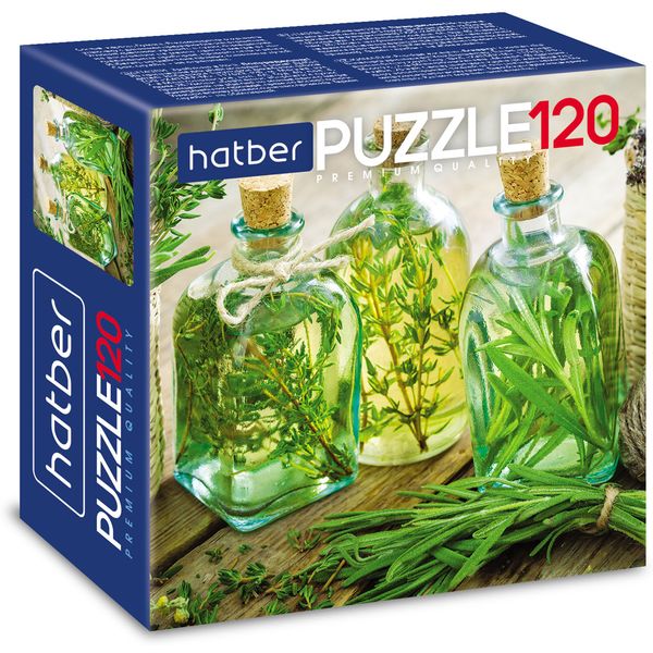Пазл 120 элементов. Hatber Premium_Ароматные травы, 150*150 мм Пазл 120 элементов. Hatber Premium_Ароматные травы, 150*150 мм