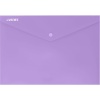 Папка-конверт на кнопке, А4, PP 180 мкм, непрозрачная, deVENTE Pastel_сиреневая