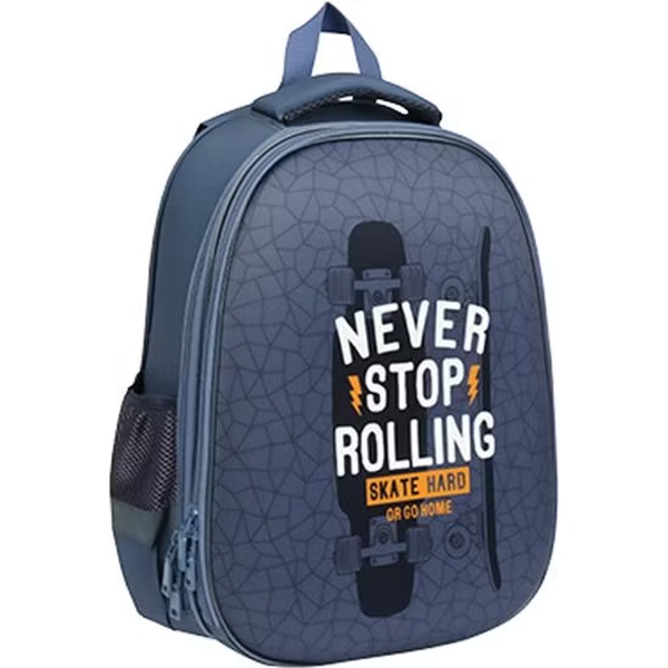 Рюкзак ученический ArtSpace School Friend_Never Stop, 39*30*18 см, 21 л, 800 г, 2 отд., эрг. спинка  Акция!