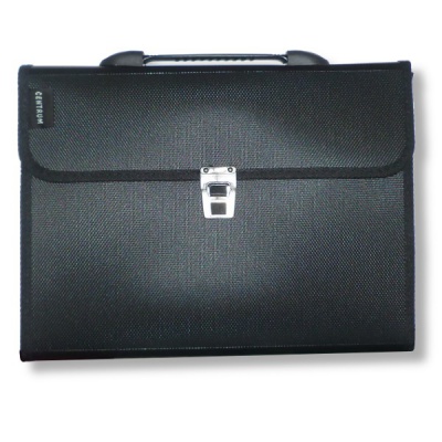 Папка-портфель А4, 6 отд., PP 750 мкм, замок-защелка, CENTRUM_3 дизайна