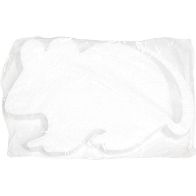 Заготовка для декорирования "Мышка", пенополистирол, 22*13*2 см (1 шт.)  Акция!