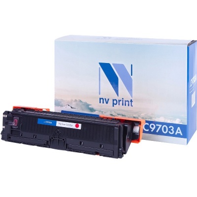 Картридж NVP совместимый HP C9703A Magenta для LaserJet Color 1500/2500 (4000k)