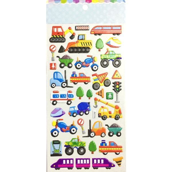 Паф-стикеры (объемные) deVENTE Traffic, 115*220 мм