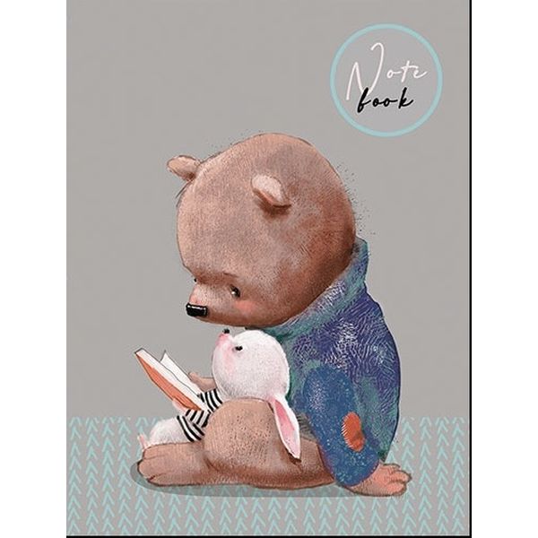 Блокнот на скобе А6, 48 л., нелинов. (стилиз.), 65 г/м², PLANO Сказка на ночь   Акция!