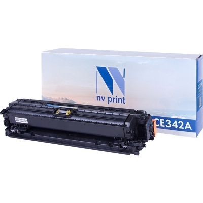 Картридж NVP совместимый HP CE342A Yellow для LaserJet Color Enterprise 700 M775dn/M775f/M775z/M775z