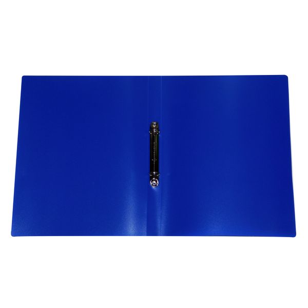 Папка на 2-х кольцах, А4, PP 500 мкм, "песок", 25 мм, Expert Complete Classic_синяя