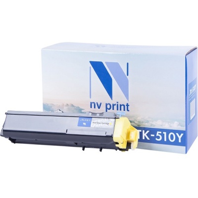 Картридж NVP совместимый Kyocera TK-510 Yellow для FS-C5020N / 5025N / 5030N (8000k)