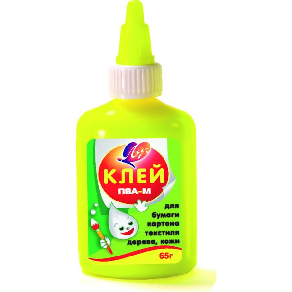 Клей ПВА-М, 65 г, дозатор, ЛУЧ