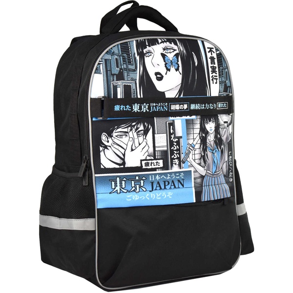 Рюкзак ученический Феникс+ Герои аниме комикс, 41*27*16 см, 690 г, 1 отд., 3 кармана