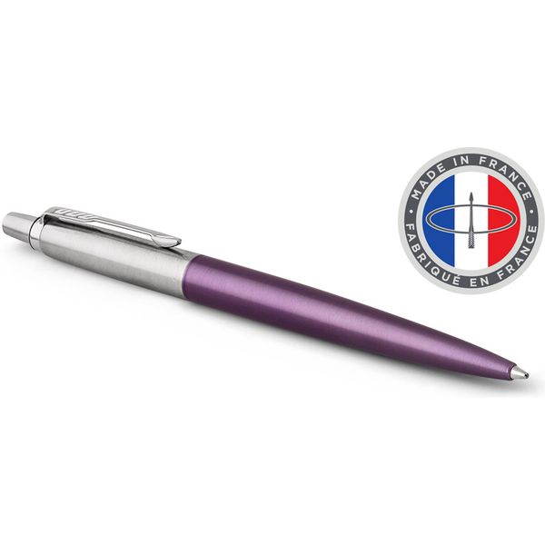 Ручка шариковая 1,0 мм, синие чернила, Parker Jotter Core K63, корпус Victoria Violet CT