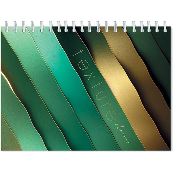 Планинг недатированный, А6+, 64 л., 60 г/м2, обл. мел. картон, гребень, PLANO Полоски  Акция!