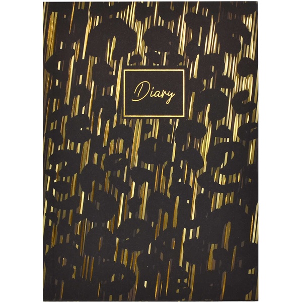 Ежедневник недатированный, А5, 80 л., 65 г/м2, инт. переплет, софт-тач, тисн. ф., ФЕНИКС+ Лео принт