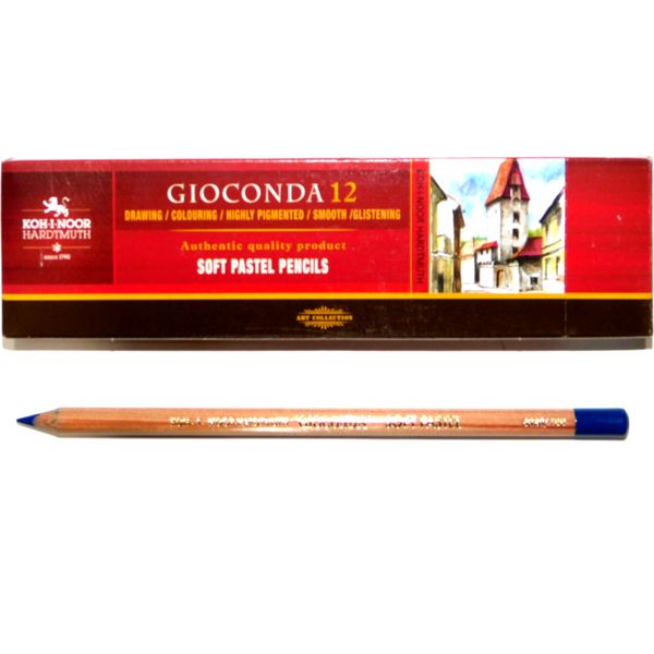 Пастель сухая в карандаше KOH-I-NOOR Gioconda Soft Pastel, французский голубой, 4.2 мм Пастель сухая в карандаше KOH-I-NOOR Gioconda Soft Pastel, французский голубой, 4.2 мм
