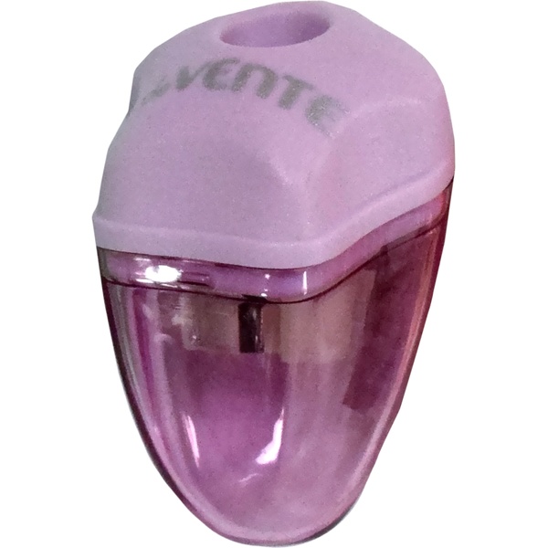 Точилка пластиковая, 1 отв., контейнер, deVENTE Pastel_сиреневая