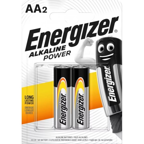 Батарейка щелочная LR06/AA, 1.5 V, блистер, ENERGIZER 
