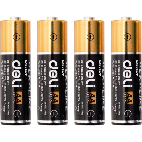 Батарейка LR06/AA, 1.5 V, DELI Alkaline Battery 18501 Батарейка LR06/AA, 1.5 V, DELI Alkaline Battery 18501