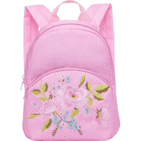Рюкзак универсальный GRIZZLY (Розовый горох), 32*22*15 см, 7.5 л, 270 г, 1 отд., 1 карман