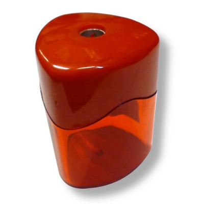 Точилка пластиковая, 1 отв., контейнер, CENTRUM_2 дизайна