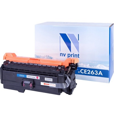 Картридж NVP совместимый HP CE263A Magenta для LaserJet Color CP4025dn / CP4025n / CP4525dn / CP4525