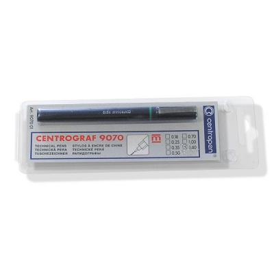 Рапидограф CENTROPEN Centrograf, линия 1.4 мм, уп/блистер  Акция!