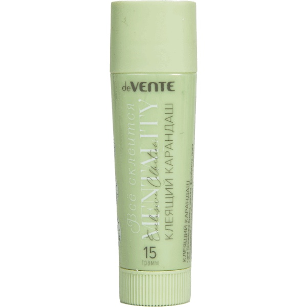 Клей-карандаш 15 г, PVP основа, вр. фикс. 2-3 мин., deVENTE Mentality_салатовый