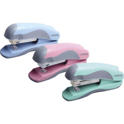 Степлер № 10, до 12 л., с антистеплером, deVENTE Pastel_3 цвета