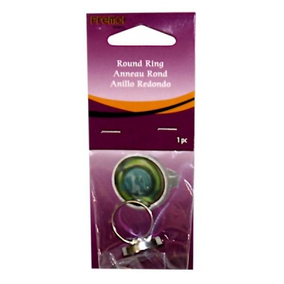 Заготовка для кольца "Круг, металлическая, Sculpey ASFRNDRING Акция!