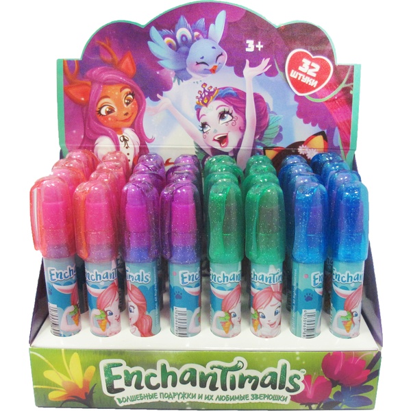 Ластик-карандаш CENTRUM Enchantimals, синт. каучук, пласт. корпус, выдвижной мех-зм, 4 дизайна (сегментный) Ластик-карандаш CENTRUM Enchantimals, синт. каучук, пласт. корпус, выдвижной мех-зм, 4 дизайна (сегментный)