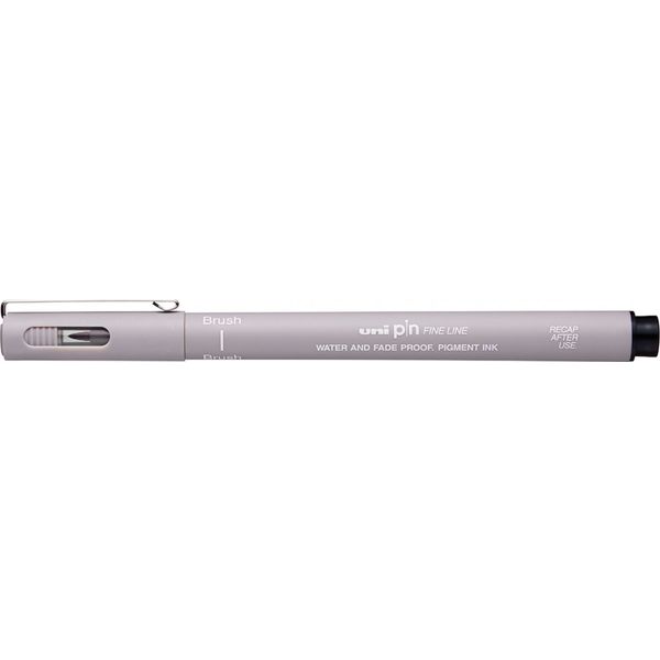 Линер-кисть, серый, ДП 500 м, Uni Pin Fine Line Brush