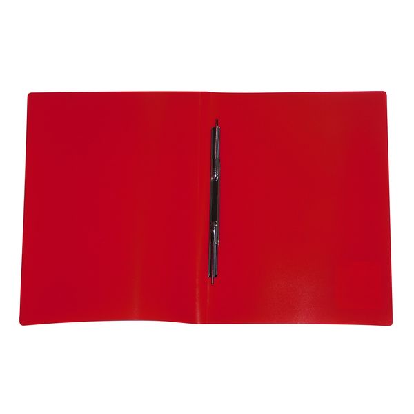 Папка с пружинным скоросшивателем, А4, PP 500 мкм, "песок", Expert Complete Classic_красная