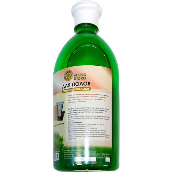 Средство для мытья полов профессиональное Albero D'ORO Detergent Lux Floor 1 л Средство для мытья полов профессиональное Albero D'ORO Detergent Lux Floor 1 л
