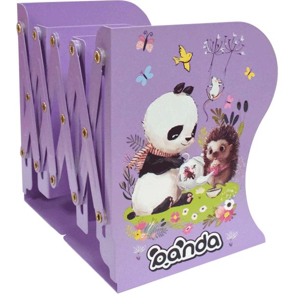 Лоток-накопитель для бумаг deVENTE Panda, складной, металлический, 3 секции, 190*174*90 мм, 600 г Акция