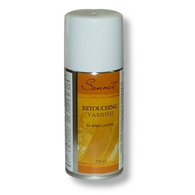 Лак ретушный СОНЕТ, аэрозольный баллон 210 мл Акция!