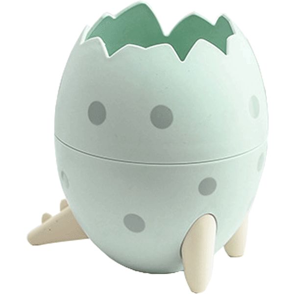 Органайзер настольный deVENTE Dino in egg, пластиковый, 1 отд., 120*80 мм, зеленый Органайзер настольный deVENTE Dino in egg, пластиковый, 1 отд., 120*80 мм, зеленый
