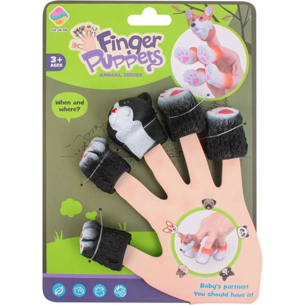 Театр пальчиковый Finger puppets "Котенок" (5 фигурок)