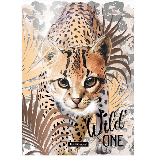 Папка-уголок А4, PP 160 мкм, непрозр., "глянец", ErichKrause Wild Cat