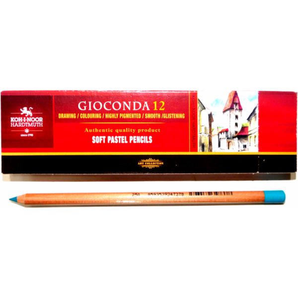 Пастель сухая в карандаше KOH-I-NOOR Gioconda Soft Pastel, зеленый паоло веронезе (виридоновый зел.) Пастель сухая в карандаше KOH-I-NOOR Gioconda Soft Pastel, зеленый паоло веронезе (виридоновый зел.)