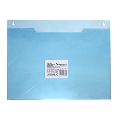 Подставка для рекламных материалов, А4,  горизонтальная, 297х210мм, настенная, оргстекло