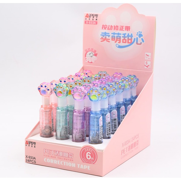 Лента корректирующая 5 мм* 6 м, фронт. аппликатор, Лапка