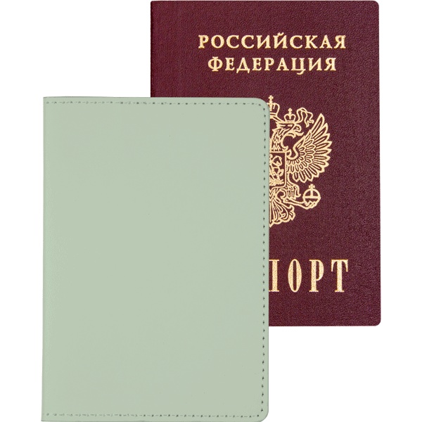 Обложка для паспорта с картхолдером, иск. кожа, цв.: мятный, deVENTE Casual Обложка для паспорта с картхолдером, иск. кожа, цв.: мятный, deVENTE Casual