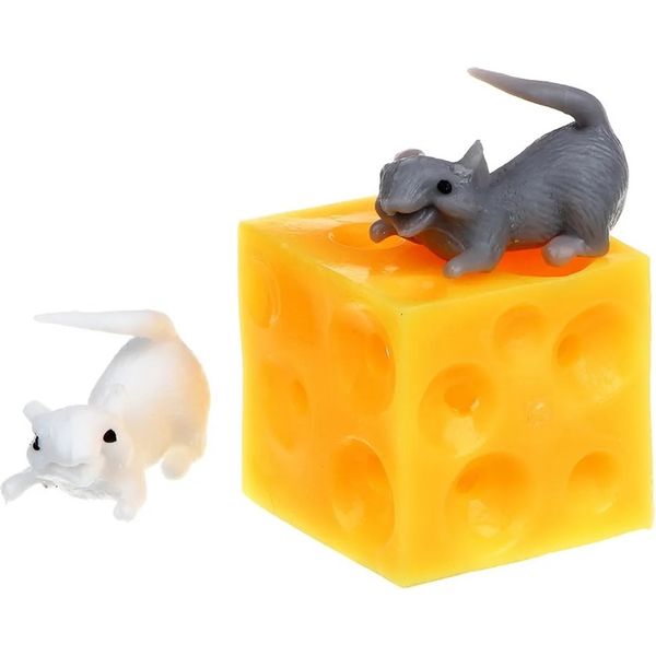 Игрушка-антистресс Две мышки в сыре 