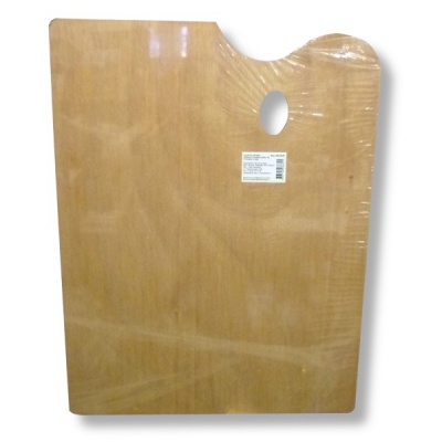 Палитра дерево. прямоуг. 40х50см толщ. 5мм  Акция!