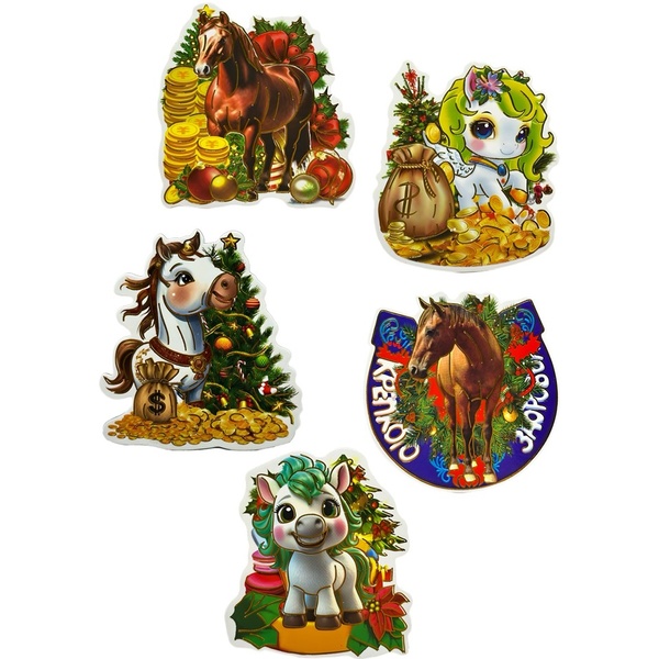 Магнит сувенирный СИМВОЛ ГОДА_Лошадка с пожеланиями, 7.5 см, дерево Магнит сувенирный СИМВОЛ ГОДА_Лошадка с пожеланиями, 7.5 см, дерево