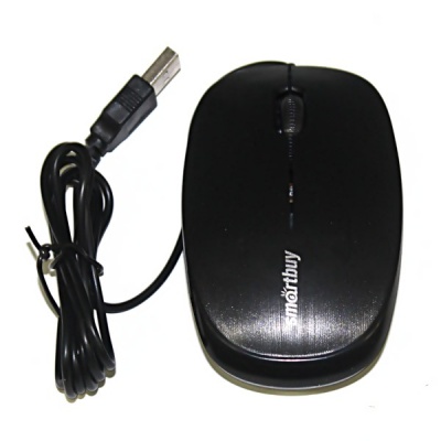 Мышь проводная оптическая Smartbuy ONE 214-K, USB, черная Мышь проводная оптическая Smartbuy ONE 214-K, USB, черная