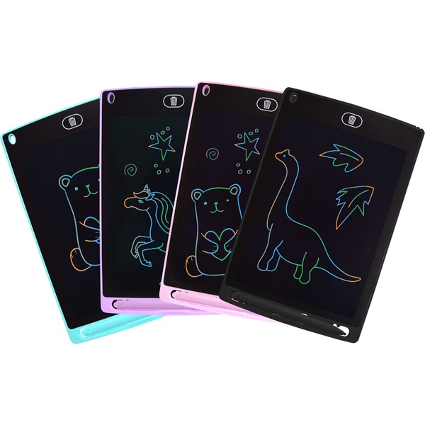 Планшет LCD для рисования deVENTE, экран 12 дюймов, стилус, цв.: ассорти