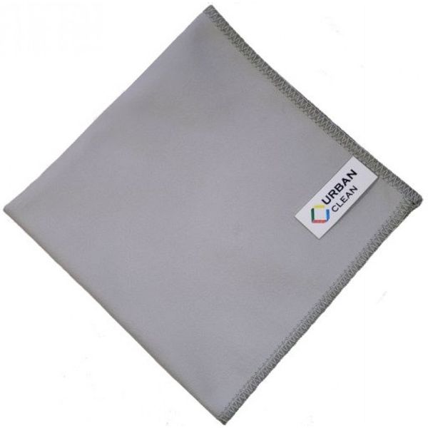 Салфетка для стекол и зеркал, 30*30 см, иск. замша, 220 г/м², цв.: серый, Urban clean (б/уп) Салфетка для стекол и зеркал, 30*30 см, иск. замша, 220 г/м², цв.: серый, Urban clean (б/уп)