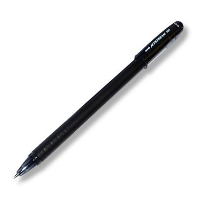 Ручка шариковая черная, 0.5 мм, подпруж. узел Standard, резин грип, UNI Jetstream SX-101 Ручка шариковая черная, 0.5 мм, подпруж. узел Standard, резин грип, UNI Jetstream SX-101