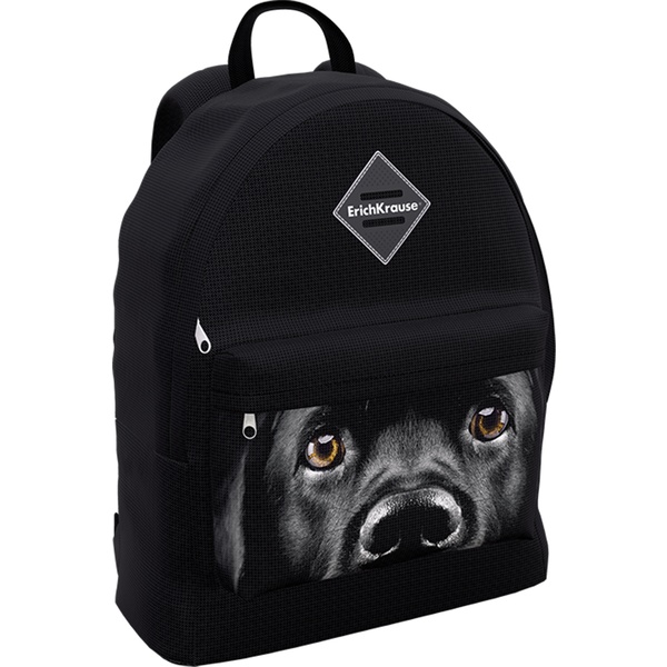 Рюкзак универсальный ErichKrause EasyLine 17L. Black Dog, 39*29*13 см, 290 г, 1 отд., 1 карман