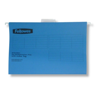 Подвесная папка А4 синяя 180г/м2